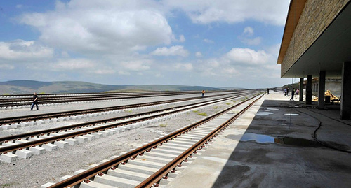 станция Карцахи железной дороги Баку-Тбилиси-Карс. Фото http://ru-railway.livejournal.com/2252717.html?thread=35189677