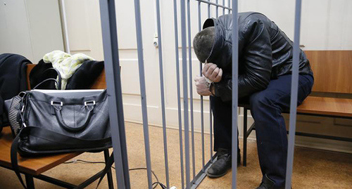 Тамерлан Эстерханов в зале суа. Фото Максима Шеметова, REUTERS