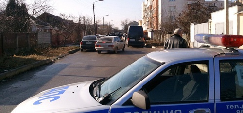 Автомобиль ППС ы Нальчике. Фото http://news-r.ru/news/incidents/8240/