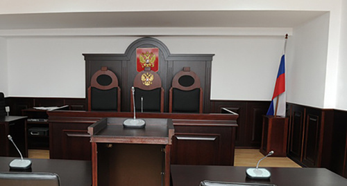 Зал заседаний арбитражного суда Дагестана. Фото http://mahachkala.arbitr.ru/