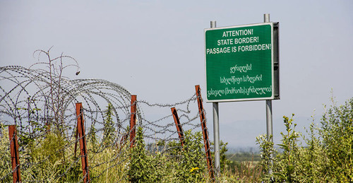 Граница Южной Осетии и Грузии. Фото: Sputnik / Наталья Айриян

