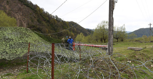Граница Южной Осетии с Грузией. Фото © Sputnik / Ада Багиан

