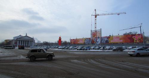 Площадь Павших борцов в Волгограде. Фото Вячеслава Ященко для "Кавказского узла"