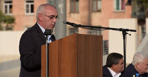 Председатель партии "Амцахара" Алхас Квициния. Фото: Sputnik/Томас Тхайцук