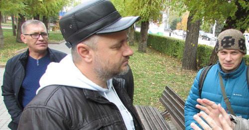 Анатолий Болтыхов (слева). Фото Вячеслава Ященко для "Кавказского узла"