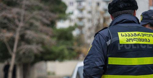 Сотрудник патрульной полиции. Фото: Sputnik/Levan Aviabreli