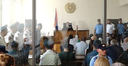 Суд по делу "Сасна Црер". Фото: Sputnik/Aram Nersisyan