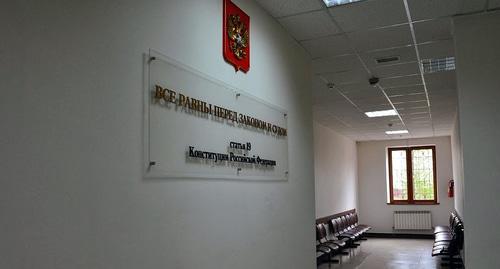 Коридор Верховного суда Республики Ингушетия. Фото pan4enkoyulia https://yandex.ru/maps/2