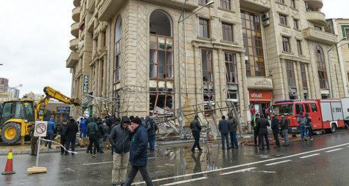 Последствия взрыва газа в Баку. 27 января 2018 года. Фото Murad Orujov. https://ru.sputnik.az/incidents/20180127/413786454/vzriv-baku-pogibshiye.html