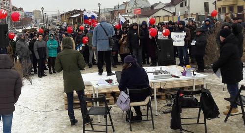 "Забастовка избирателей" в Ставрополе. 28 января 2018 года. Фото: Артем Бекетов, https://vk.com/zabastovka_sochee