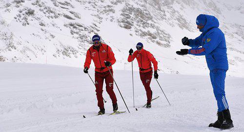 Тренировка команды Армении по лыжному спорту. Фото © Sputnik/ Александр Вильф