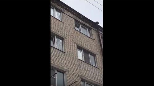 Общежитие на ул. Туапсинская в Ставрополе. Скриншот с видео https://www.youtube.com/watch?v=LbZD-7n3pIc