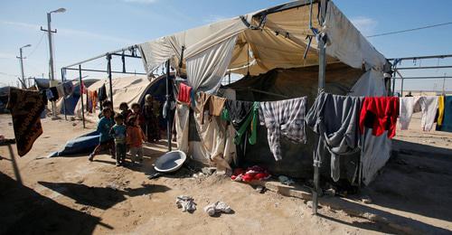 Лагерь беженцев в Ираке. Фото: REUTERS/Khalid al-Mousily