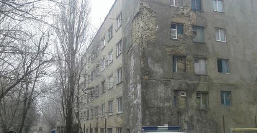 Общежитие в Ставрополе. © Фото: пресс-службы ГУ МЧС РФ по Ставропольскому краю