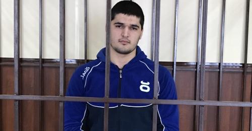 Багир Махмудов в зале суда в Махачкале, 16 февраля 2018 года. Фото: Патимат Махмудова для "Кавказского узла".