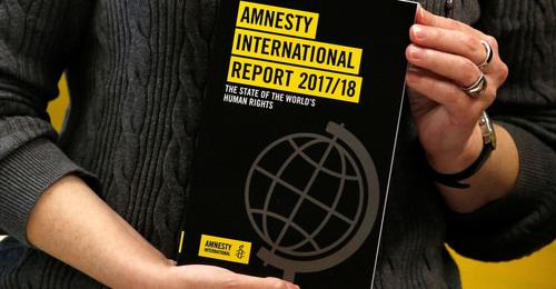 Отчет Amnesty International. Фото: REUTERS/Bobby Yip