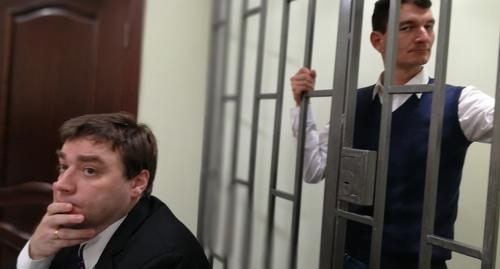 Александр Валов на заседании суда. Фото Светланы Кравченко для "Кавказского узла"