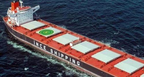 Корабль, принадлежащий турецкой компании Ince Shipping Group. Фото http://www.inceshipping.com/