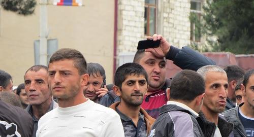 Участники митинга в Степанакерте  июня 2018 года. Фото Алвард Григорян для "Кавказского узла".