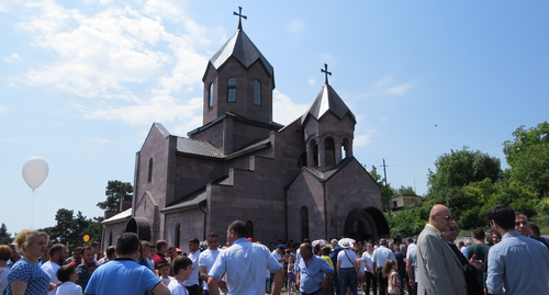 Церковь «Сурб Вардананк» в городе Чартар, фото Алвард Григорян для "Кавказского узла".