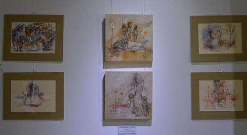 Выставка художников из Австралии в Шцши (Нагорный Карабах). Фото Алвард Григорян для "Кавказского узла".