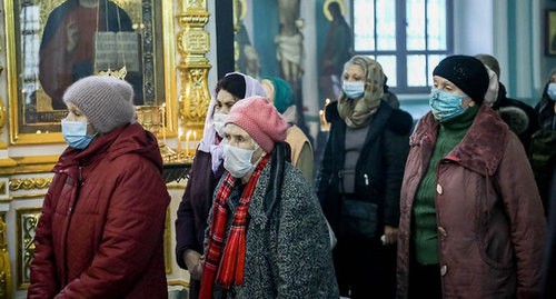 Православные Юга России отмечают Сочельник в условиях пандемии