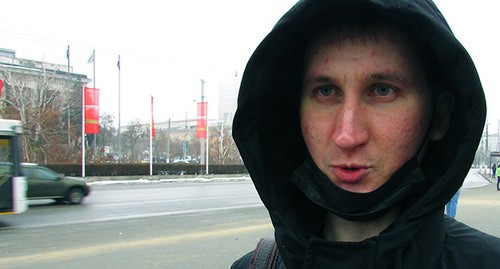Активист Владимир Кругляков. Фото Вячеслава Ященко для "Кавказского узла"