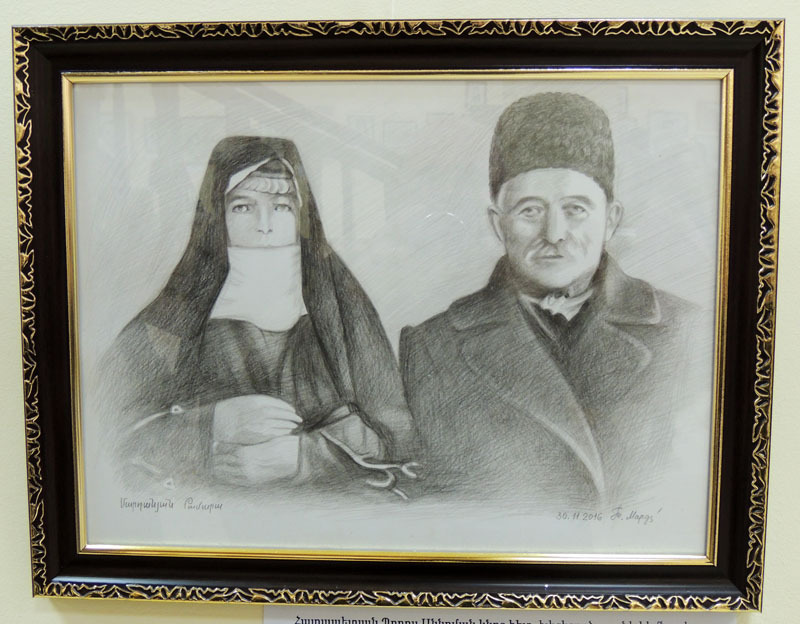 Айрапет Погос с женой Анныман.Основатель гочарного дела в с.Ннги Мартунинского района.