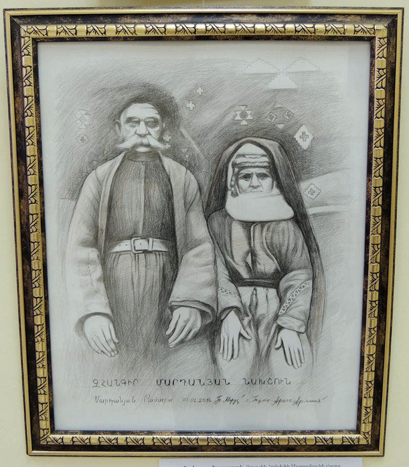 Джангир и Нахшун Марданяны (прибл. 1928-1930 гг.), прадедушка и прабабушка Тамары.
