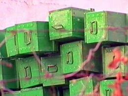 Пожар на военном складе в Чечне потушен