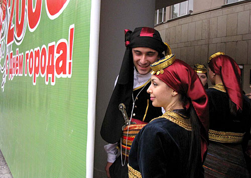Праздник "Ростов многонациональный", греки. 19 сентября 2009 года. Фото "Кавказского Узла"