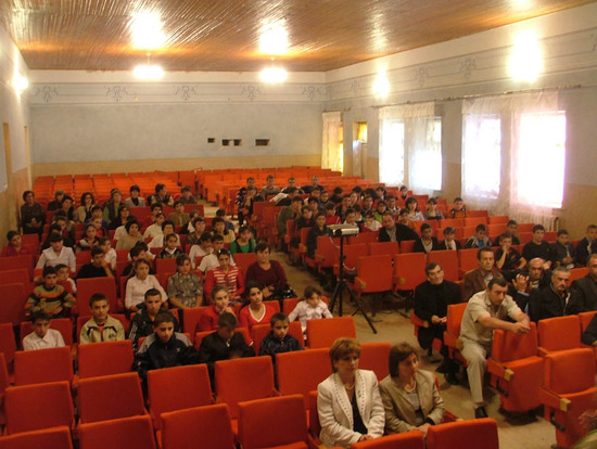 Кинофестиваль в с.Гиши Мартунинского района Нагорного Карабаха.