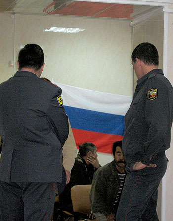 Астрахань, на одном из избирательных участков города, 11 октября 2009 года. Фото "Кавказского Узла"