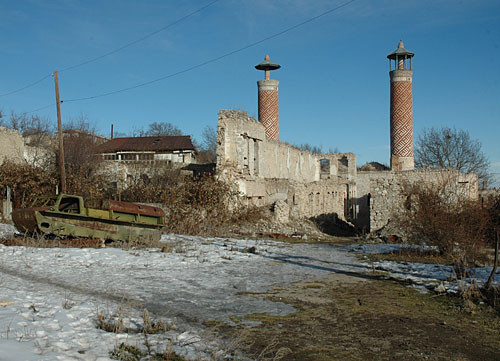 Нагорный Карабах, центр г.Шуши. Фото "Кавказского Узла"