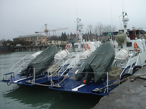 Российские сторожевые катера в Очамчирском порту. Фото "Кавказского Узла"