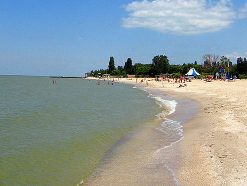 Центральный пляж города Ейска. Фото с сайта http://ru.wikipedia.org
