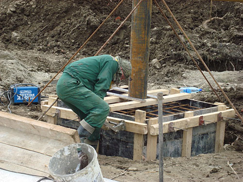 Частная застройка аллеи Челтенхема и "курортного" проспекта Мацесты "дорогой-дублером". 1 апреля 2010 года. Фото "Кавказского Узла"