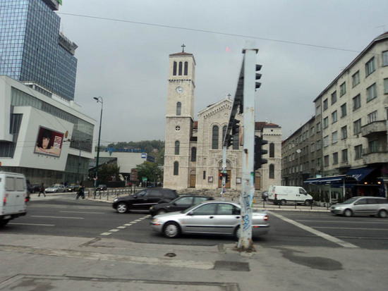 Сараево. Улица города.