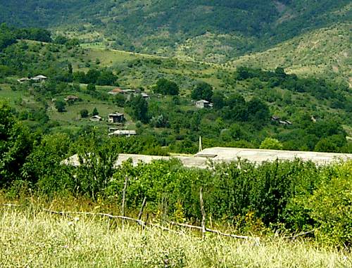 Село Ведзатхеви. Грузия, Душетский район, 17 августа 2011 г. Фото "Кавказского узла"