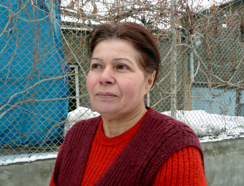 Карине Григорян, жительница ереванского района Сари Таг. Армения, Ереван, 17 февраля 2012 г. Фото Армине Мартиросян для "Кавказского узла"