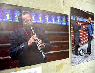 Работа Гегама Мкртчяна о мелодии города. Армения, Ереван. 16 марта 2012 г. Фото Армине Мартиросян для «Кавказского узла»