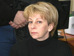 Елизавета Глинка. Астрахань, 6 апреля 2012 г. Фото Елены Гребенюк для "Кавказского узла"