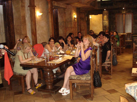 Совместный ужин в ресторане "Армянская таверна".