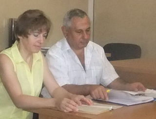 Ирина Бровкина и Михаил Соколов. Сочи, 25 июля 2012 г. Фото Светланы Кравченко для "Кавказского узла"