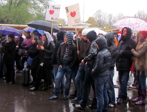 Гости праздника "Тбилисоба". Москва, 28 октября 2012 г. Фото Семена Чарного для "Кавказского узла"