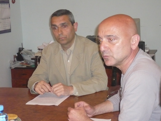 Масис Маилян и Карен Оганджанян - председатель ХГА Нагорного Карабаха.