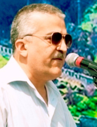 Лидер Движения за возрождения Талыша Фахраддин Абосзода на митинге в Москве 29 июня 2013 г. Фото: FLNKA.RU