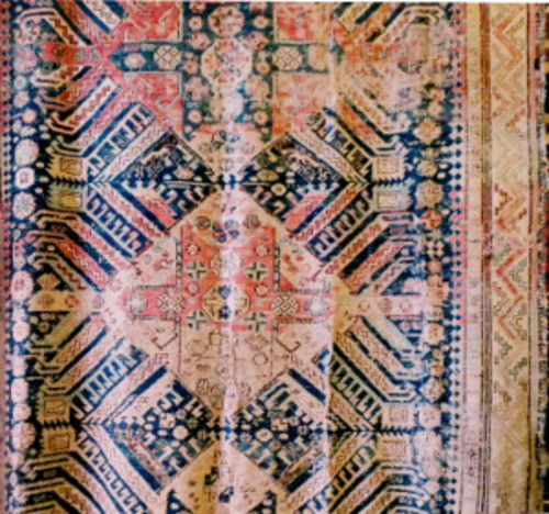 Старинный карабахский ковер в «Музее антикварных ковров». Нагорный Карабах, Шуши, 18 июля 2013 г. Фото Алвард Григорян для "Кавказского узла"