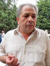 Отец Рафаела Авагяна, Сергей Авагян после вынесения приговора сыну. Нагорный Карабах, Степанакерт, 23 июля 2013 г. Фото Алвард Григорян для "Кавказского узла"