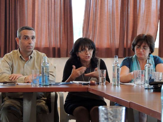 Джульетта Арустамян (в середине), председатель НПО 